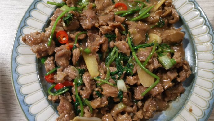 小炒牛里脊