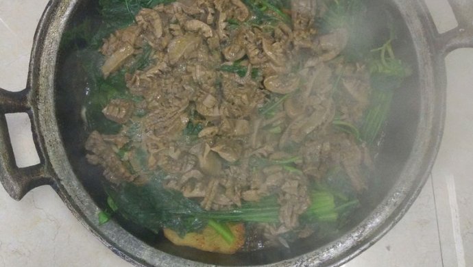 炕锅腰花