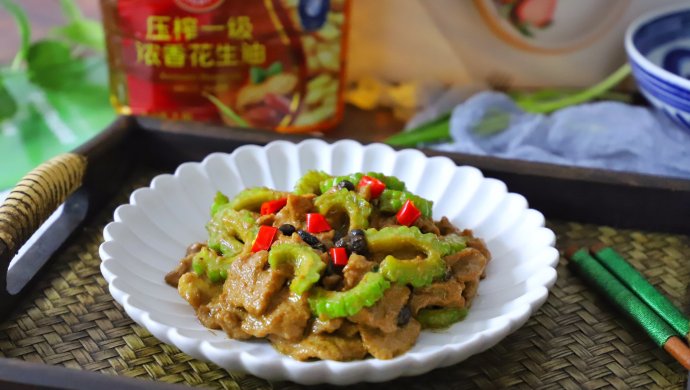 金牌豉汁凉瓜炒牛肉