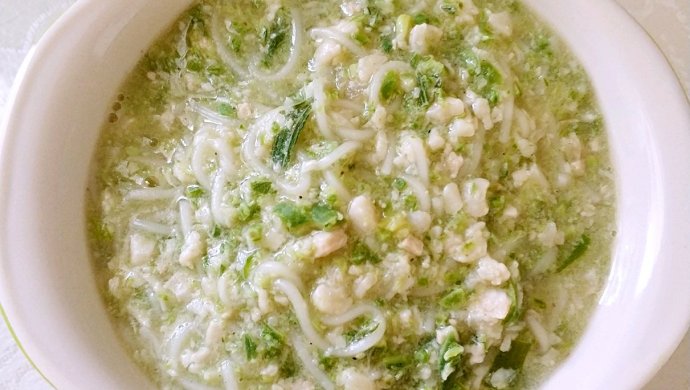 豇豆牛髓面(宝宝辅食)