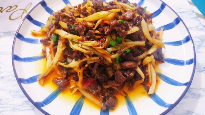 一看就会，一做美味的菜头鸭肉丝