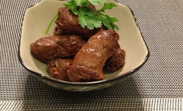 香辣鸭脖