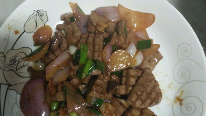 爆炒腰花