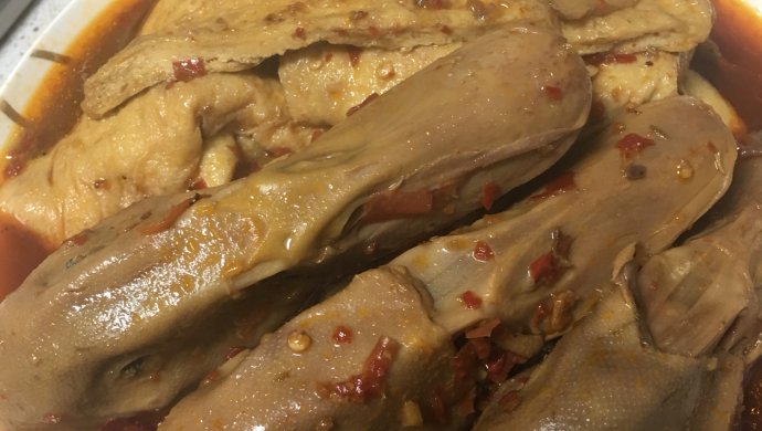 鸭头油豆腐