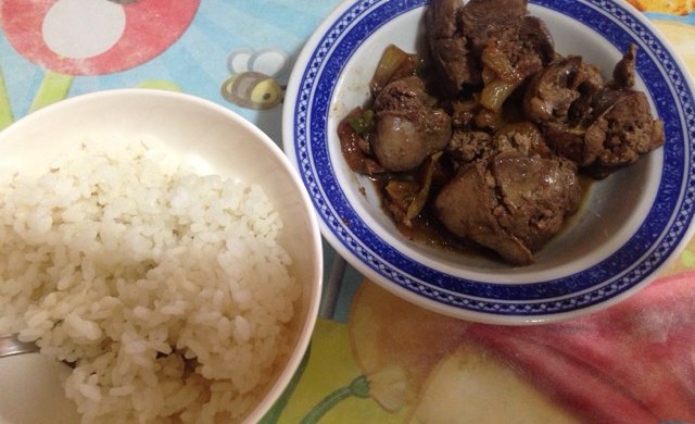 葱香鸡肝 圆葱鸡肝
