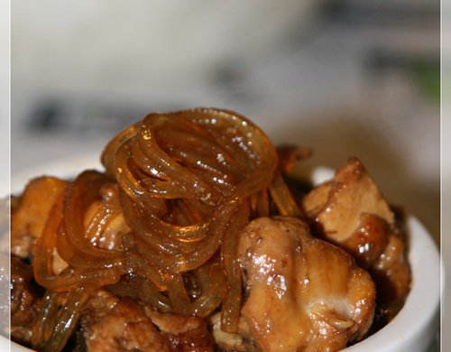 三黄鸡炖粉条