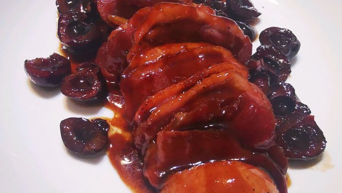 红糖车厘子鸭胸,甜酸控必入