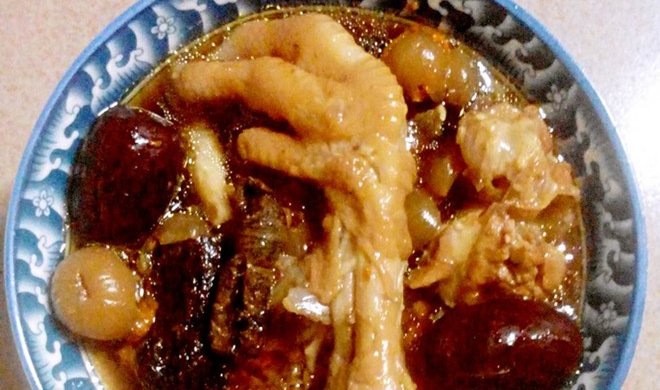 三黄鸡补肾汤