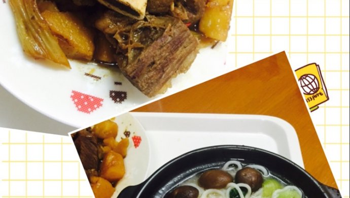 牛仔骨炖土豆