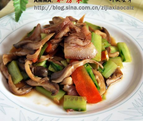 猪头肉烧瓜片