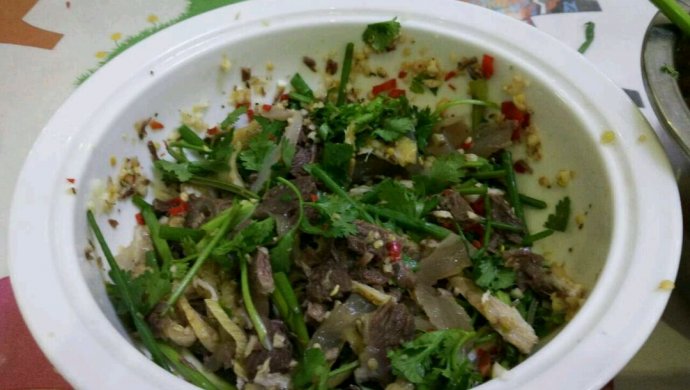 拌牛肉牛杂