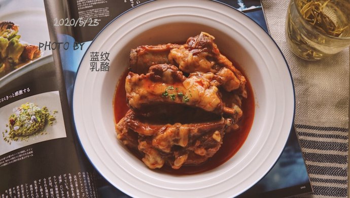 芝士火鸡面辣排骨