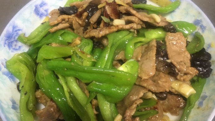 青椒牛肉片