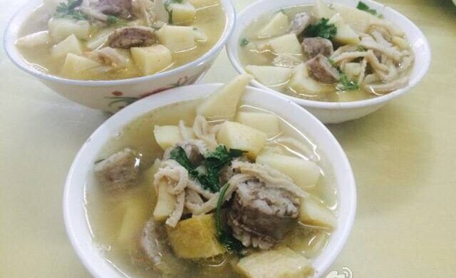 新疆美食 面肺子