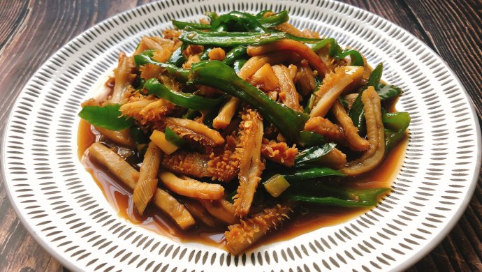 快手菜：辣炒牛肚
