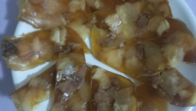 牛蹄筋冻