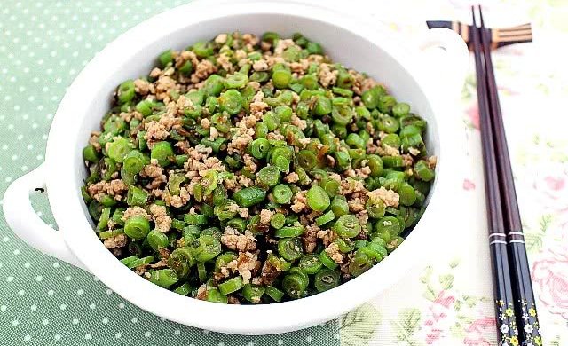 肉末四季豆