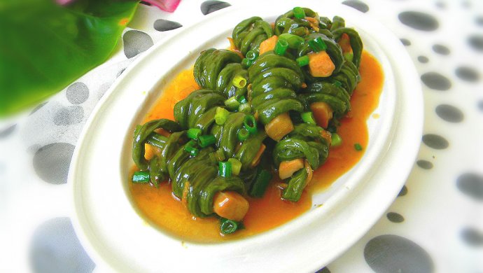 舌尖2美食――豇豆纠结白灵菇