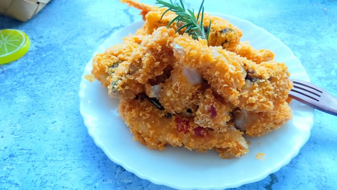 鸡枞油腐乳香酥鱼