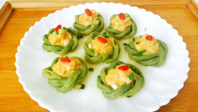 虹豆酿肉