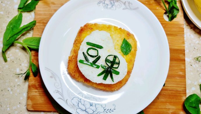 金灿灿的小米饼