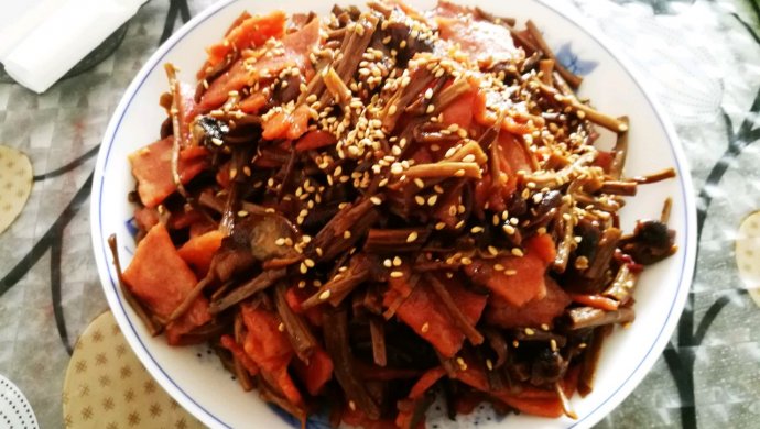 培根茶树菇