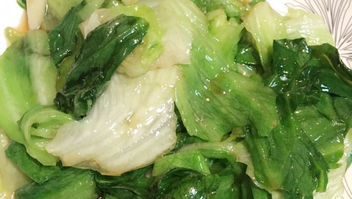 炒包生菜