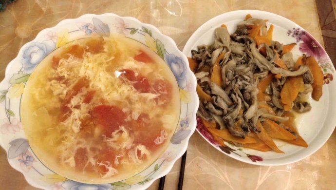 素炒鲜蘑（平菇）