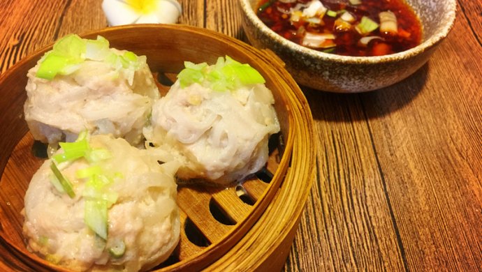 沾水萝卜丝丸子