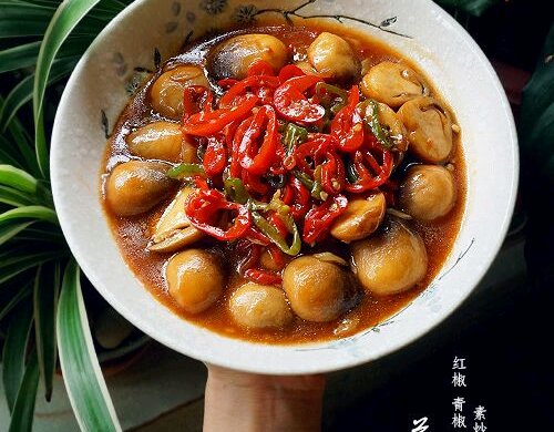 红烧草菇