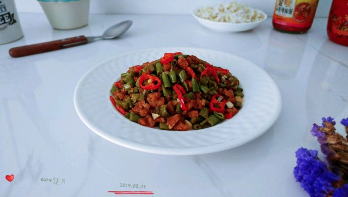 酒酱蒜辣椒豆肉