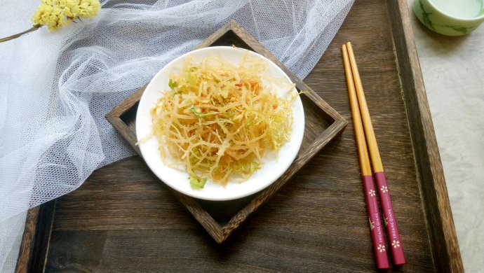 沙茶凉拌鹿角菜