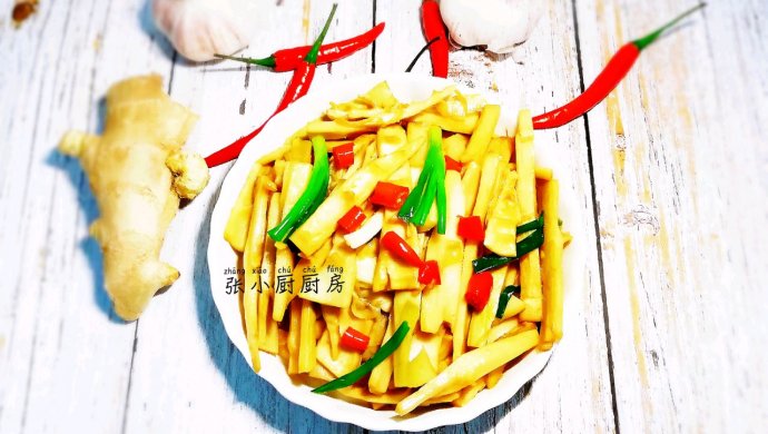 炒笋尖