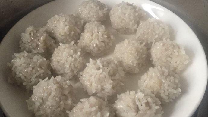 珍珠圆子（糯米丸子）