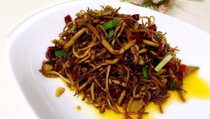 干煸茶树菇