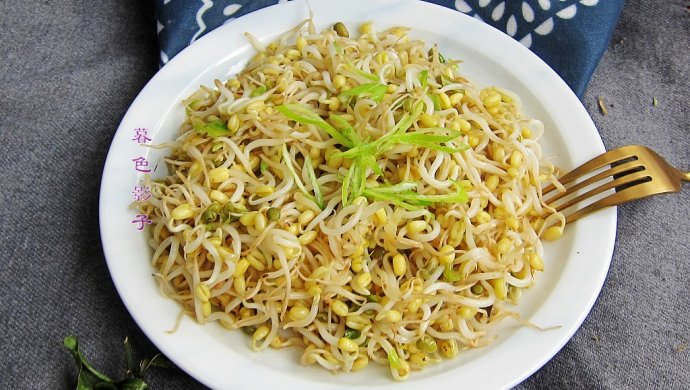 自家发绿豆芽