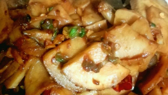 酱炒双菇