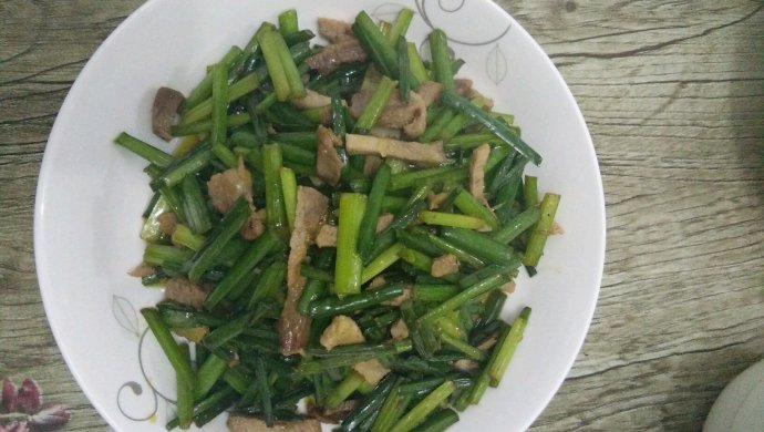小炒韭菜花