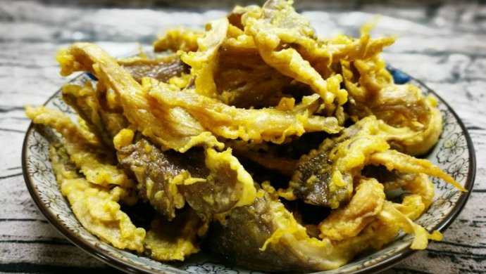 岁岁平安炸蘑菇（外酥内嫩）