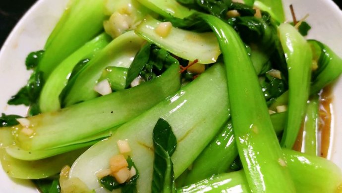 蒜香小油菜