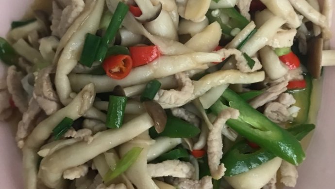 蟹味菇小炒肉