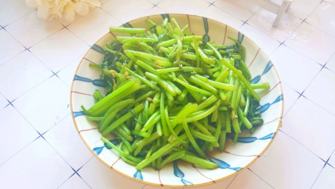 蚝油炒茼蒿