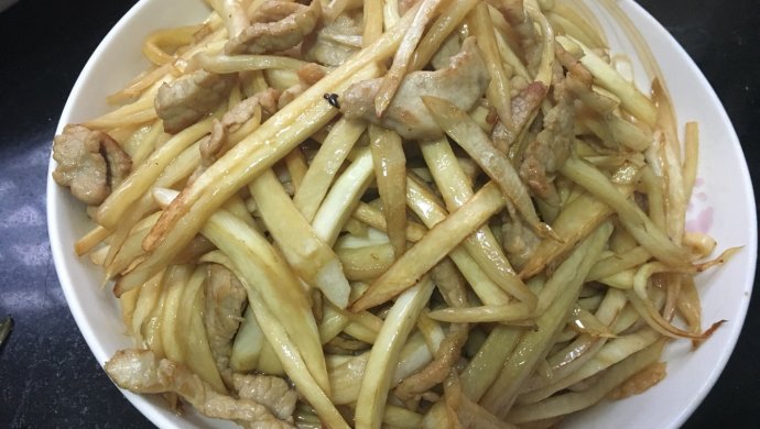 茭白肉丝