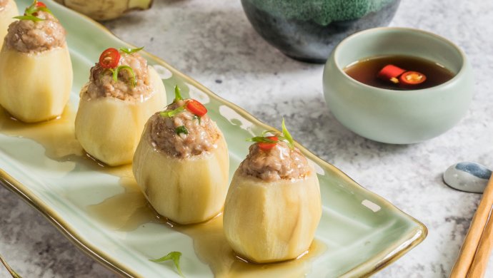 慈菇酿肉
