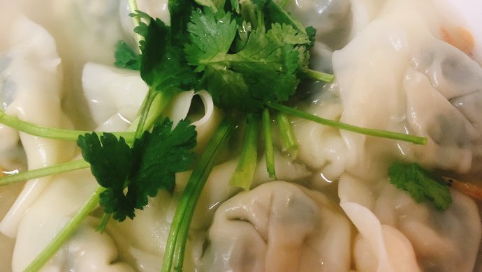 馄饨～小白菜鲜肉馅