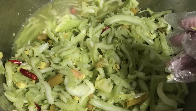 潮汕腌贡菜