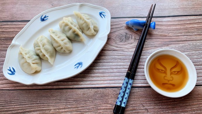 猪肉韭菜乌舫鱼饺子