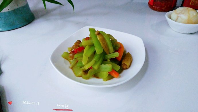 酸甜椒椒千金菜