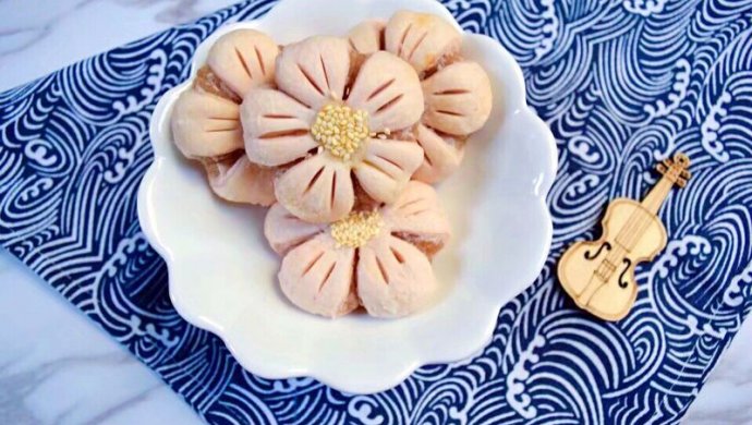 ***系奶香芋泥桃花酥