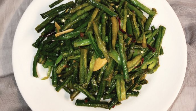 清炒豆角